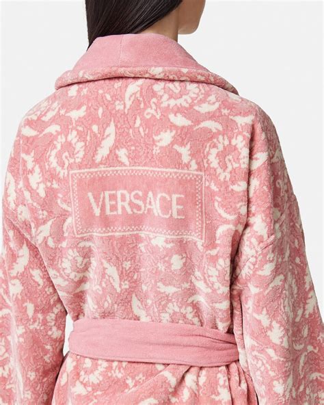 pink versace bathrobe|versace bathrobe suppliers.